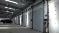 portas aéreas secionais comerciais da placa de aço de 0.4mm com hardware galvanizado quente