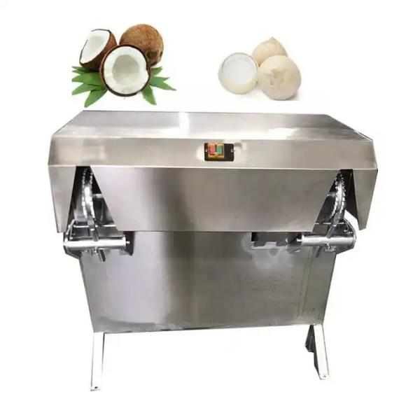 CE Food Processing Machines 750w 304 Stainless Steel Coconut Dehusking Machine