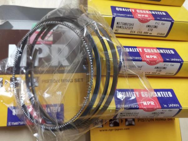 Segmento do pistão ME995562 ME993687 SDM31123 118MM do motor 6m61 para Mitsubishi