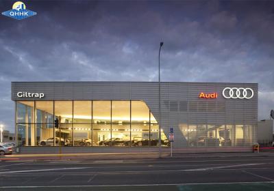 Q355b Prefab Commercial Retail Buildings Steel Structure Automobile Exhibition Hall Sales Hall
