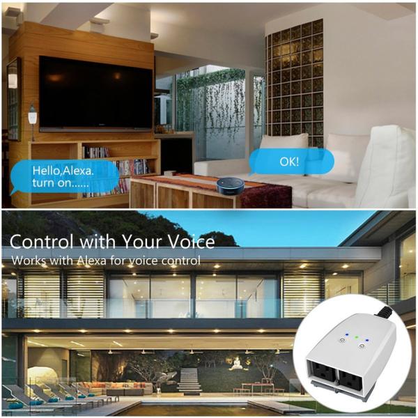 US EU FRENCH Standard Intelligent Outdoor Waterproof IP44 Plug Board