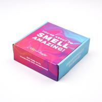 Boîte d'expédition en carton ondulé personnalisable pour produits, boîtes postales en carton ondulé
