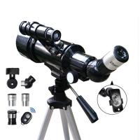Telescopio astronómico profesional del refractor de 40070 principiantes para los planetas