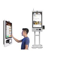 Kiosque de paiement de service d'individu de support de plancher de machine de caissier d'individu de 32 pouces