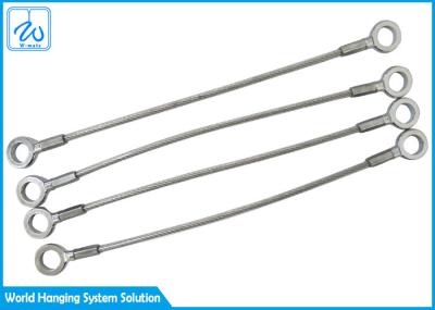 Olho da corda de fio da prata 1.2mm para eye a correia de aço galvanizada não para levantar