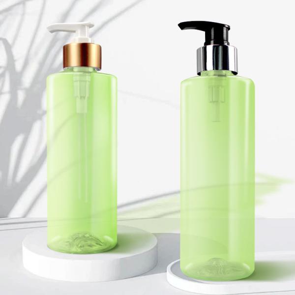 Essential Lotion Shampoo Conditioner Dispenser Body Shower Gel Empty PET Bottles Packaging For Skin Care
