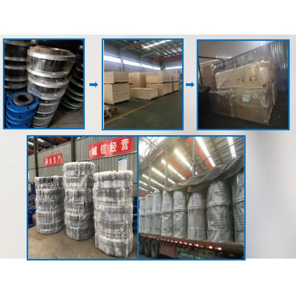 Carbon Steel Single Sphere Rubber Expansion Joint  Flanged Flexible
