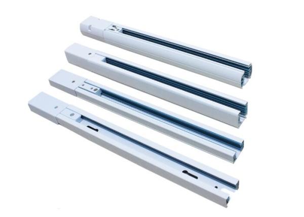 60 Degree Ceiling Track Lighting 40 Watt , 0.9pfc Modern Aluminum Track Lighting