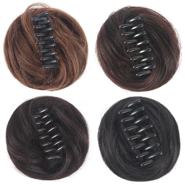 Acceptable OEM/ODM Synthetic Hair Donut Messy Bun For Hair Piece Extensions Chignon