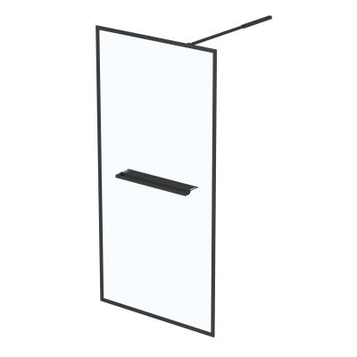 Explosion Proof Tempered Glass Shower Door Free Standing