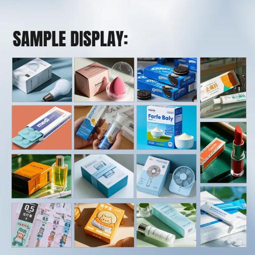 Machine de cartonnage automatique pour pharma, aliments et boissons, 80 boîtes/min