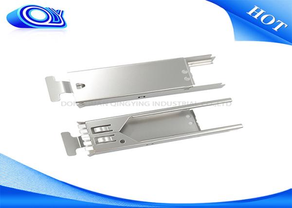 ROHS Fiber Optic Components SFP Case & Jacket Fiber Optic Transceiver Anodizing / Polishing Finish