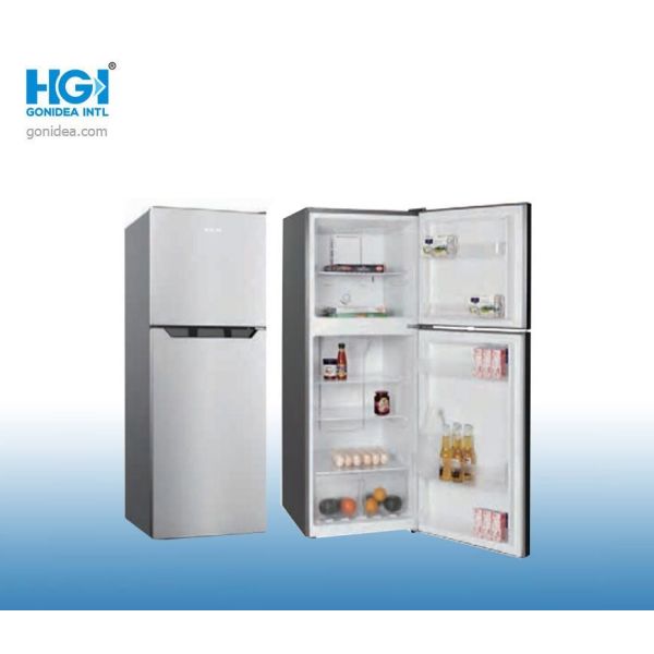                    No Frost Top Freezer Multi-Air Flow System Glass Door Refrigerator Bcd-338W              