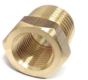 1/8" x 1/4" bronze encantam cobrindo, a tubulação masculina fêmea da tubulação x
