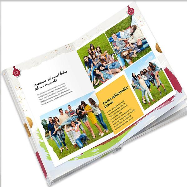 68-350gsm Paper Coloring Book Printing Service Hot Foil Stamping