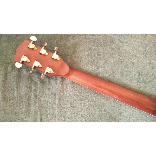 Guitar Factory Customization Acoustic Guitar Vintage Top AAA Sitka Solid Spruce Body Guitar with Fishman pickups