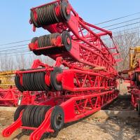 Construcción 650T grúa de rastreo 895 KW Potencia del motor / grúa de rastreo móvil
