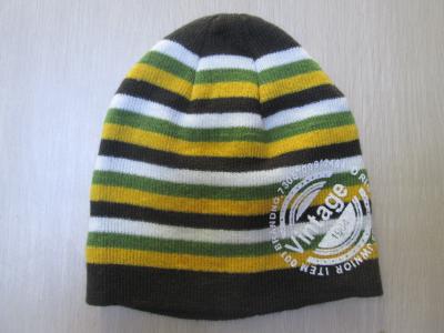 Acrylic Hat for Children--Classic Style with Hot Screen--Outside and Winter--Jacquard Hat