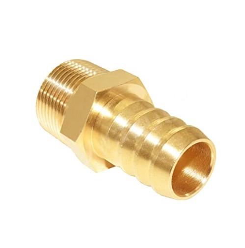 1 Barb X 1 Male Brass Hose Fitting