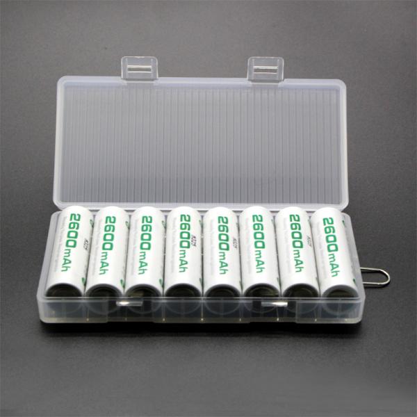 Always Ready 1.2V Ni-MH AA/Mignon 2600mAh batteries, 8pcs in one package