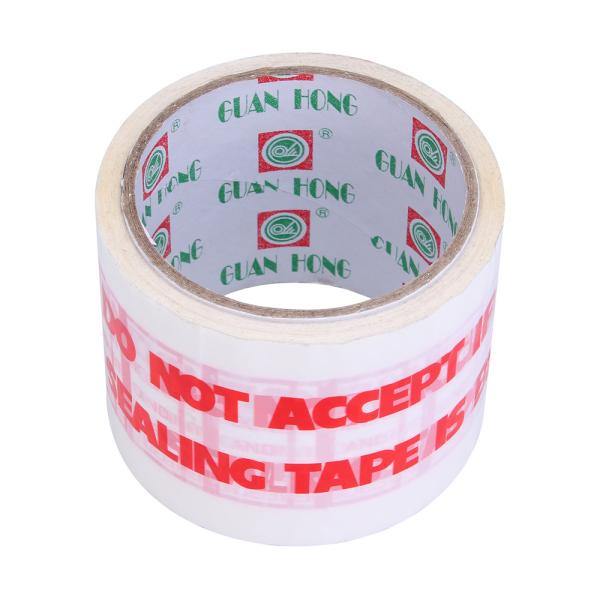 Stable Water Proof Printed Packing Tape Non - Toxic For Gift Wrapping