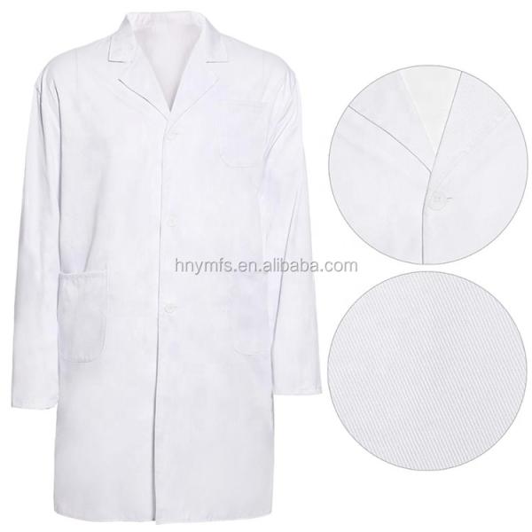 Hot Sale Coverall Doctors Long Coats Hospital Dress Doctor
