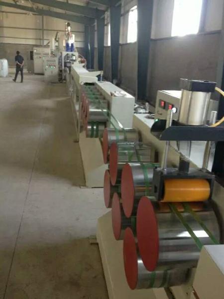 Linha de produção de alças de 19 mm 200 kg/h Máquina de fazer alças de plástico