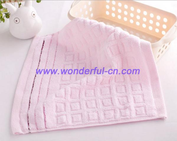 Customized small blue decorative bulk hand towels manufacturer