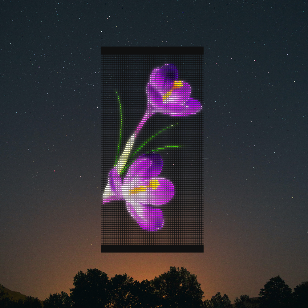 World Cup Opening Event 20mm PC Shell Flying LED Display IP67 Outdoor Drone Suspended LED Screen Strong Ceremony Sense