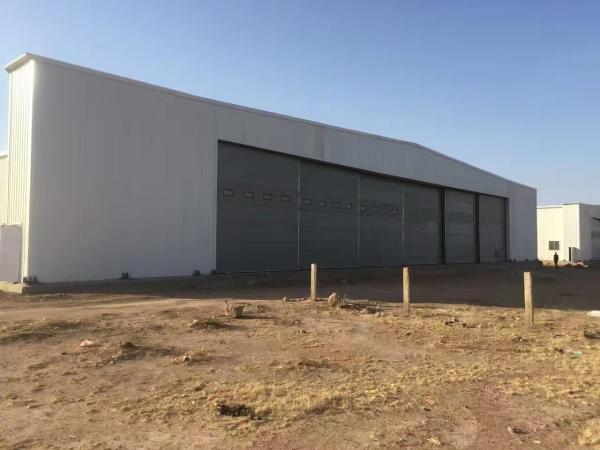 Customized Windows And Doors Prefab Metal Storage Buildings Galvanized Painted