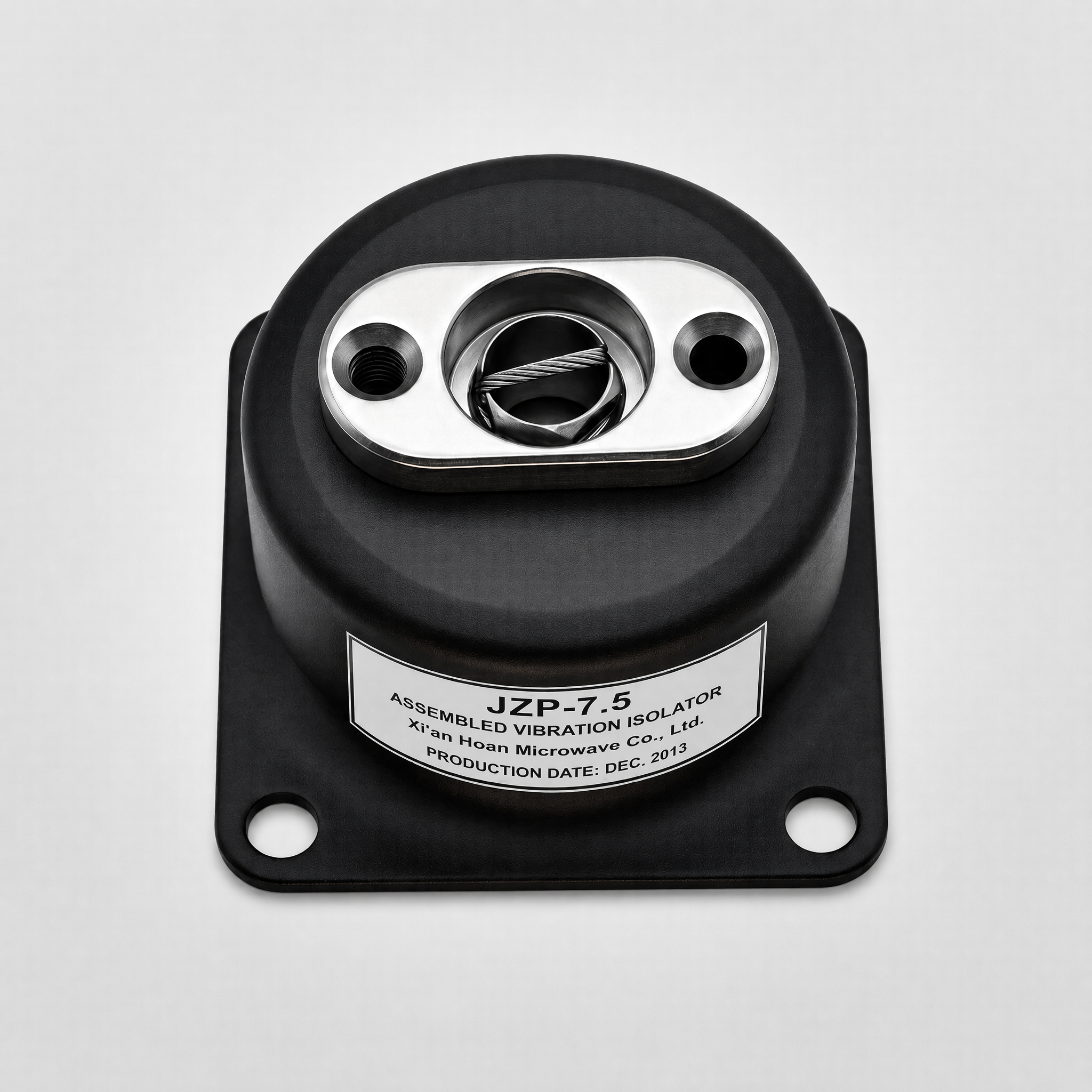 JZP-7.5 Hygienic Smooth Design Rubber Shock Absorber with Easy Washdown Progressive Cushioning