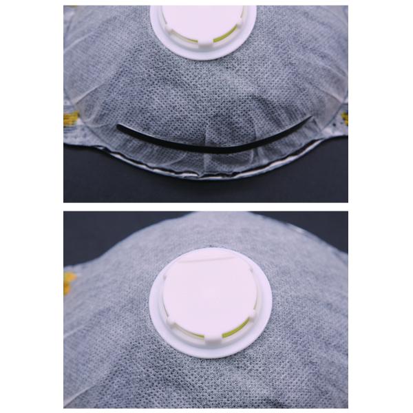 KN95 5 Layer Medical Dust Mask With Valve Non Woven Material Dust Proof