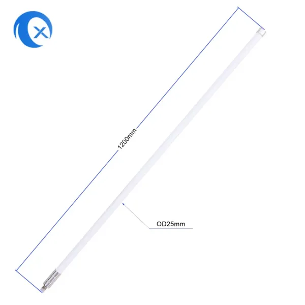 Outdoor 915MHz 10dBi Fiberglass Antenna Lora Gateway Helium Antenna Omni Directional N Type Female Antenna