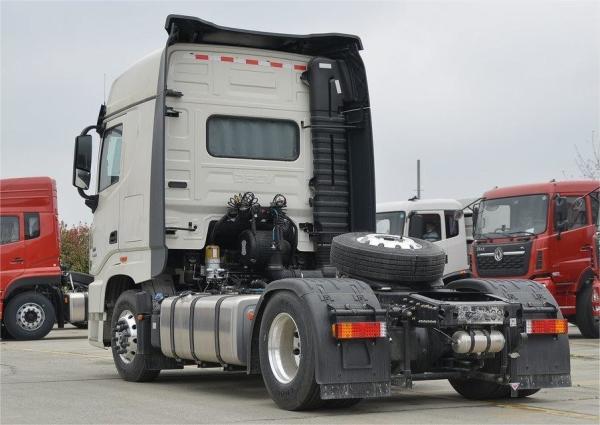 10 Wheelers 371HP 6x4 Prime Mover Lift Hand Drive Dongfeng Used Trailer Tractor Truck Head Trucks For Sale