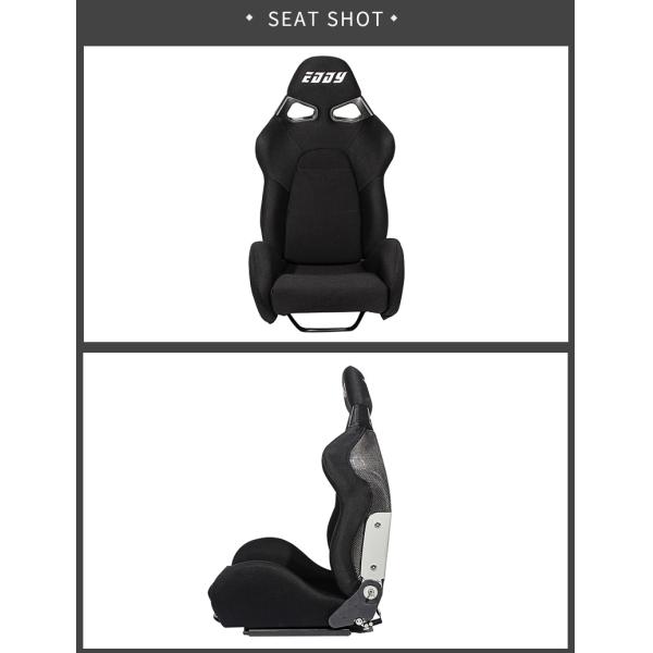 Стандарты безопасности Состязательные сиденья из углеродного волокна с регулируемым дизайном стула