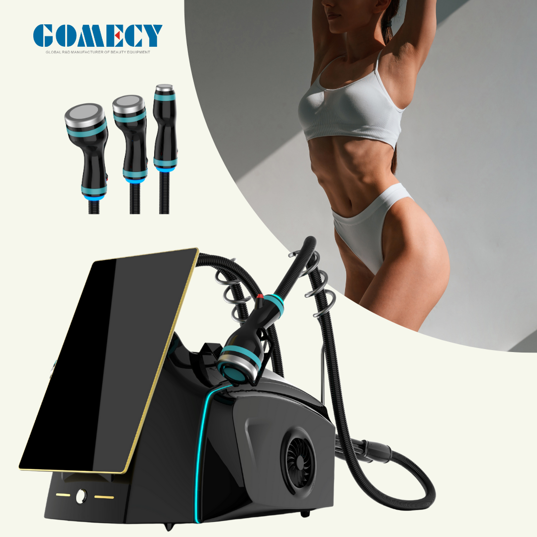 2026 NEW 3 Handle Big Screen Microwave Ice-Microwave Body Forming Face Lifting Machine Anti-Aging Body Shaping Coolwaves Machine