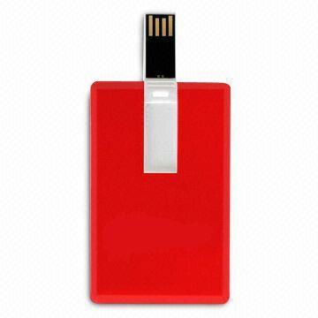 Memoria USB retractable AT-045C de la tarjeta de crédito