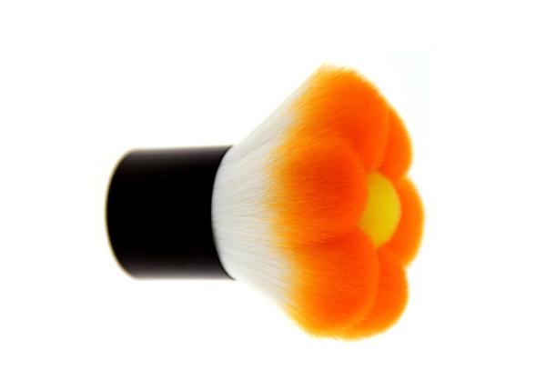 Natural t Kabuki Makeup Brush Bristles With Gloss Black Handle For Face
