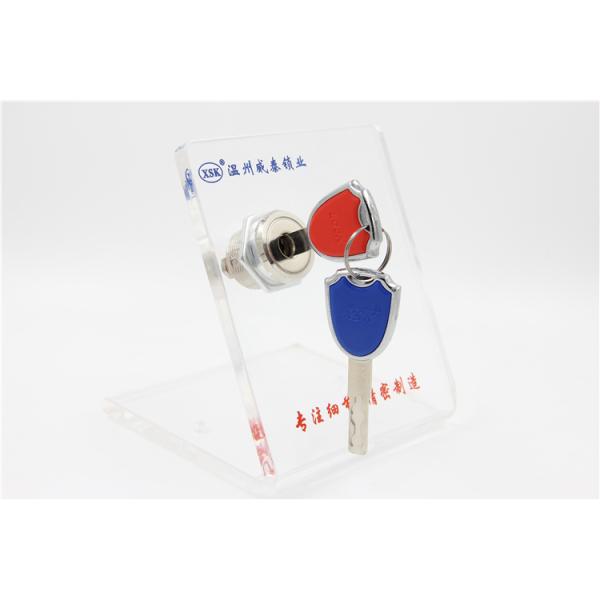 Iron Housing Disc Tumbler Cam Lock  D32mm * L26.2mm Two Position Pull