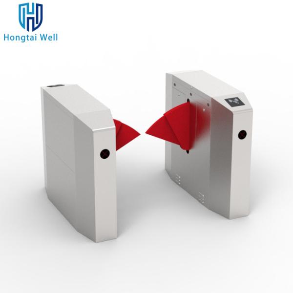 LED Indicator Train Station Turnstile Security Wing Gates 600mm Channel Width
