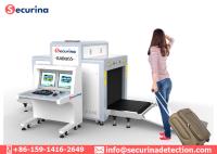 Máquina segura do varredor da bagagem do aeroporto do baixo escapamento, bagagem X Ray Scanner 0.3mA