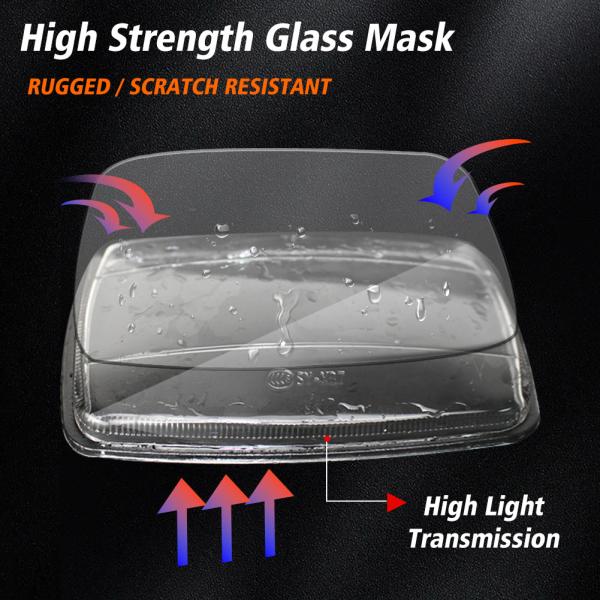 High Power Lmitation Lumen LED Headlight Bulb with High thermal Conductivity Housing