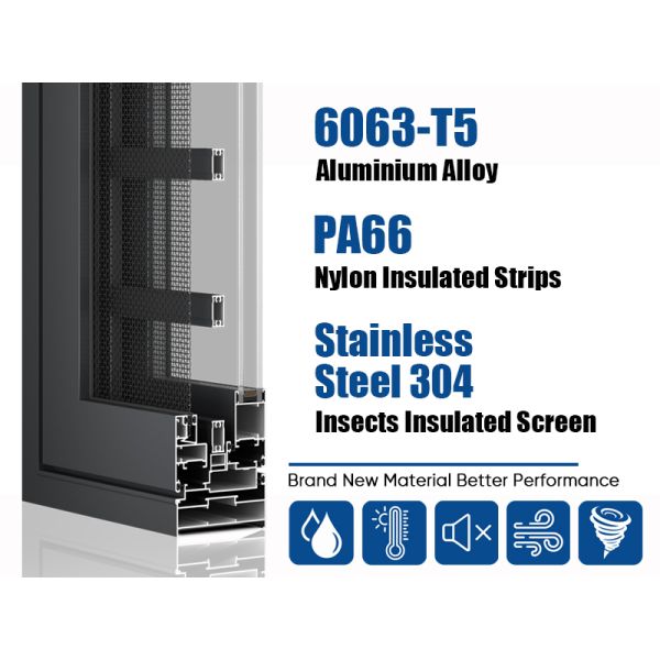Hot Sales Casement Window Double Tempered Glazed Aluminum Tilt and Turn Windows