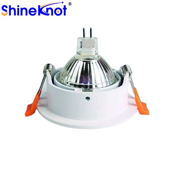 Glass Material Dimmable 5W Mr16 Led Bulb Ac220V High Lumen Efficiency Led Spotlight