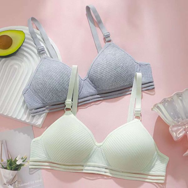 Female High Quality AB Cup Bra Small Breast Underwear Sports Thin Small Quality Wholesale Bra for Women