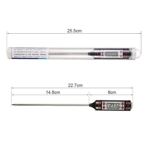 OEM Kitchen Digital Instant Read Thermometer for BBQ Food Coffee and Tea High Accuracy
