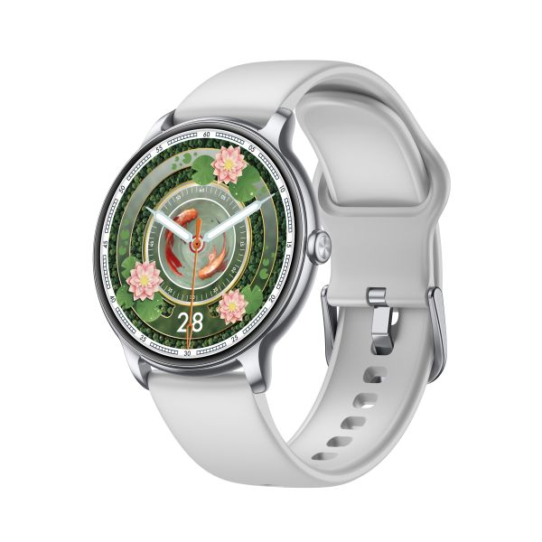 KW326 Ultra-Thin Ladies Smartwatch with AMOLED Display Bluetooth Calling