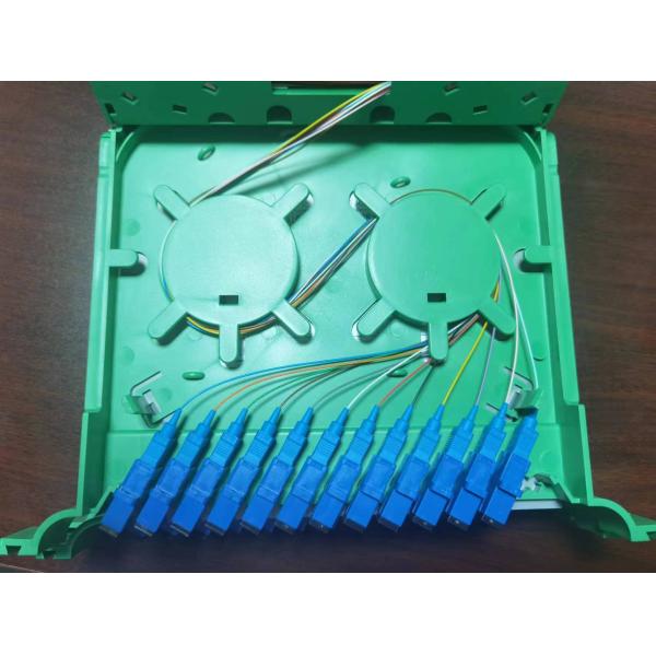 12 Core Small Splice Tray for FTTX ODB NAP FTTH Plastic Fiber Optic Splice Cable Tray