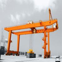 Double Girder Explosion Proof Gantry Lift Electric Gantry Type Crane For Construction Site