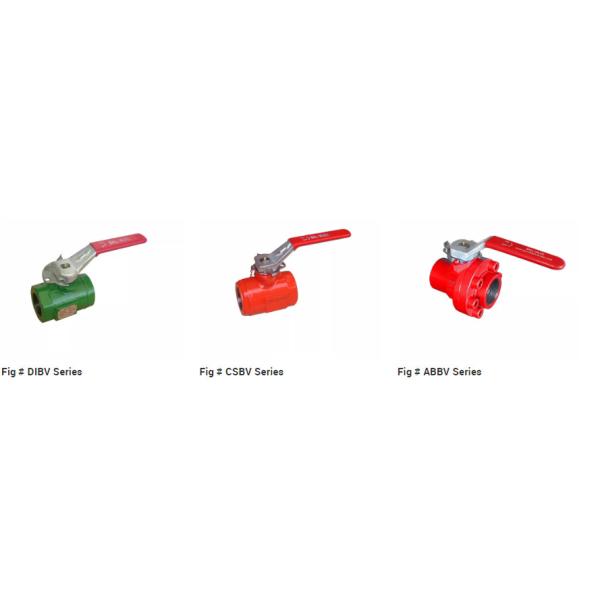 Oilfield Threaded Ball Valve / A216 WCB Oil Patch Ball Valve 2000PSI 3000PSI 5000PSI